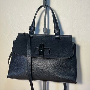 No Brand Genuine Leather Made in Italy Crossbody Bag